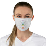 Flower of Life and Chakra Fabric Face Mask