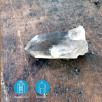 Natural Smokey Quartz Crystal Point, Channeler Crystal, Akashic Lines