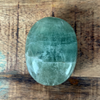 Fluorite  Palm Stone, Green Fluorite Puffy Palm Stone