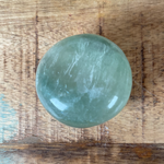 Small Fluorite  Palm Stone, Green Fluorite Puffy Palm Stone