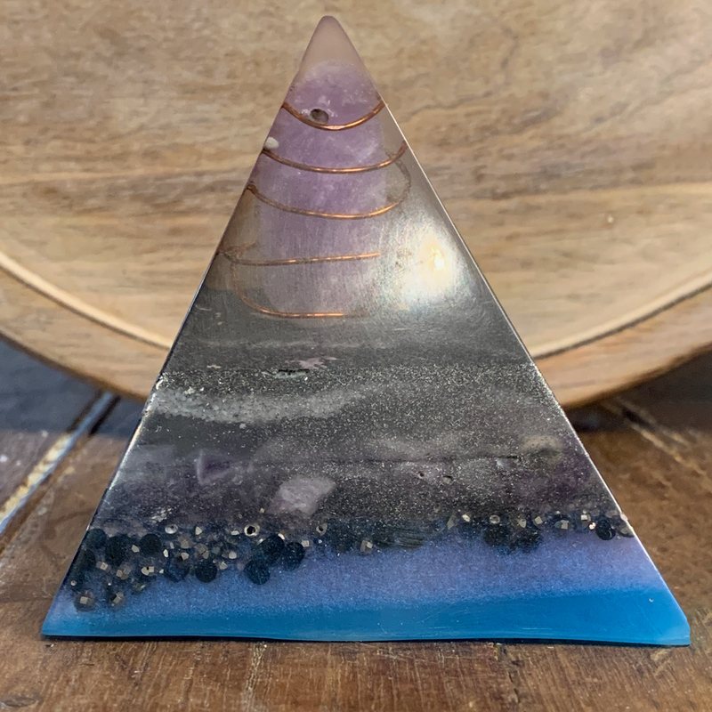 Orgone Pyramid, Starship Amethyst Orgone Pyramid