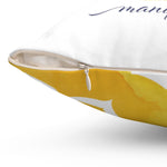Solar Plexus Chakra Decorative Pillow